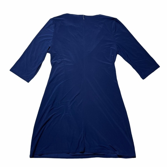 Laundry by Shelli Segal Blue Mini Dress Size XLP - Picture 9 of 9